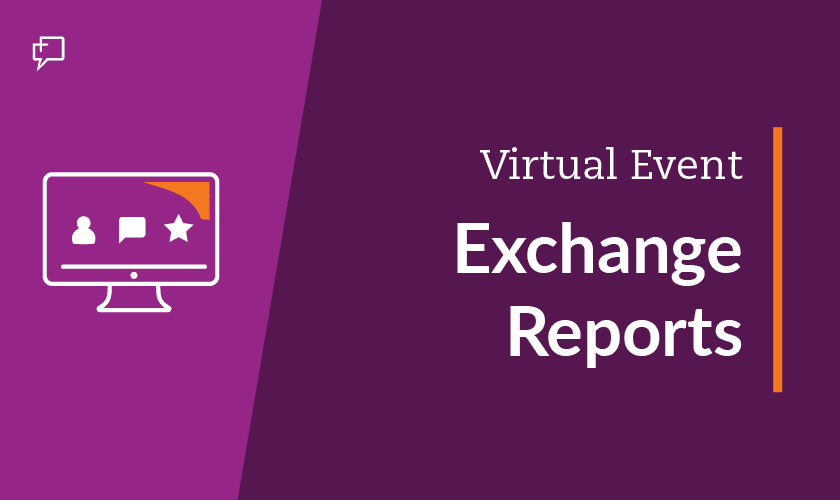 Virtual Event - Exchange Report Graphic